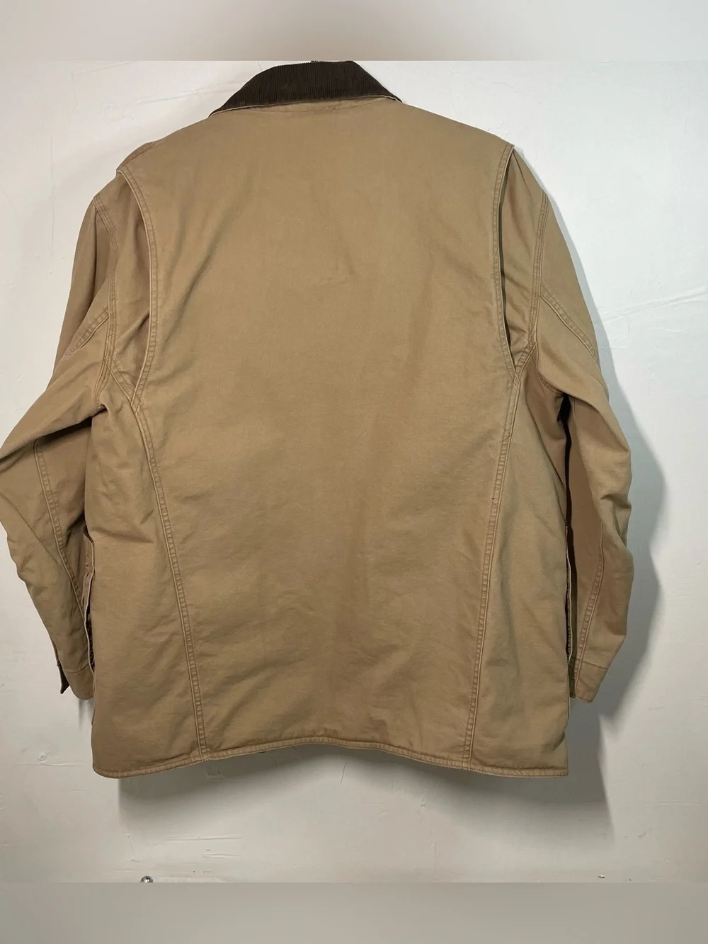Orvis Classic Collection Canvas Barn Chore Jacket Tan- Size Large